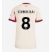Maillot de foot Liverpool Dominik Szoboszlai #8 Extérieur vêtements Femmes 2025-26 Manches Courtes